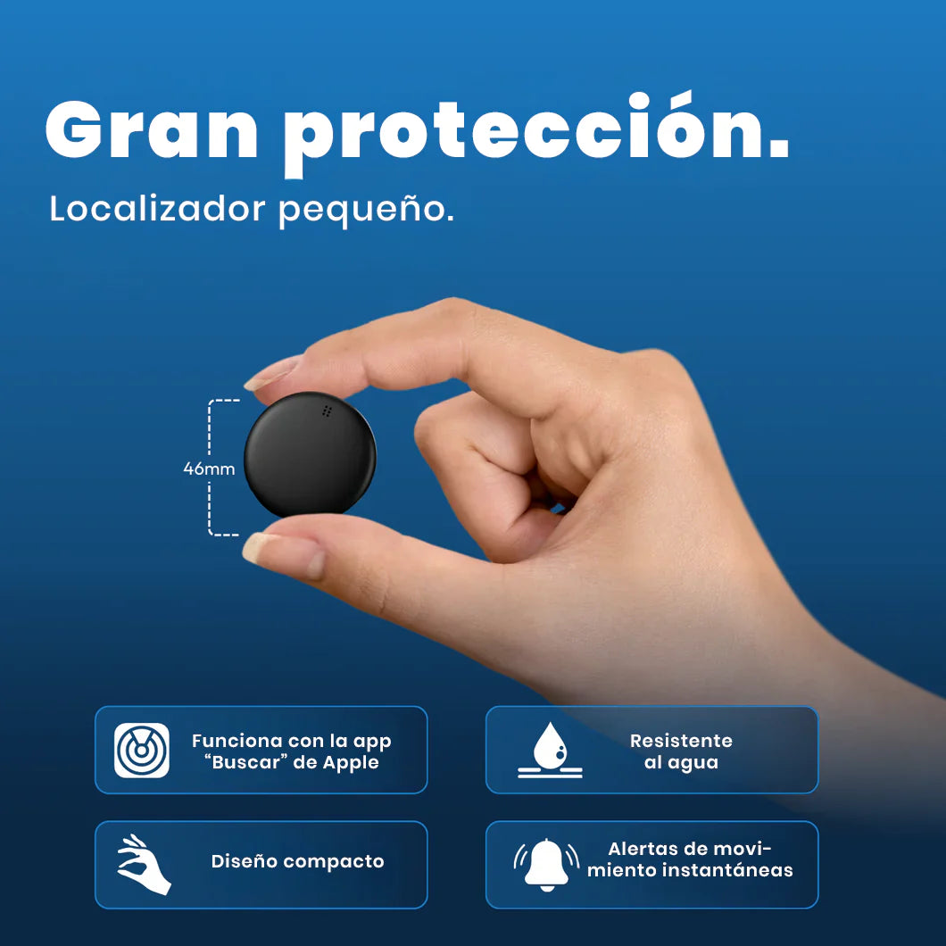Mini Rastreador Bluetooth – ¡Encuentra tus cosas en segundos!