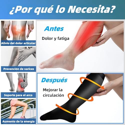 🧦 Calcetines de compresión para aliviar el dolor 🔥 PROMO 2x1 SOLO HOY 🔥