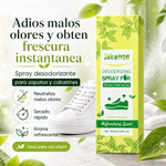 Jakehoe MintFresh™ —  Spray purificador con Menta y Té Verde para calzado