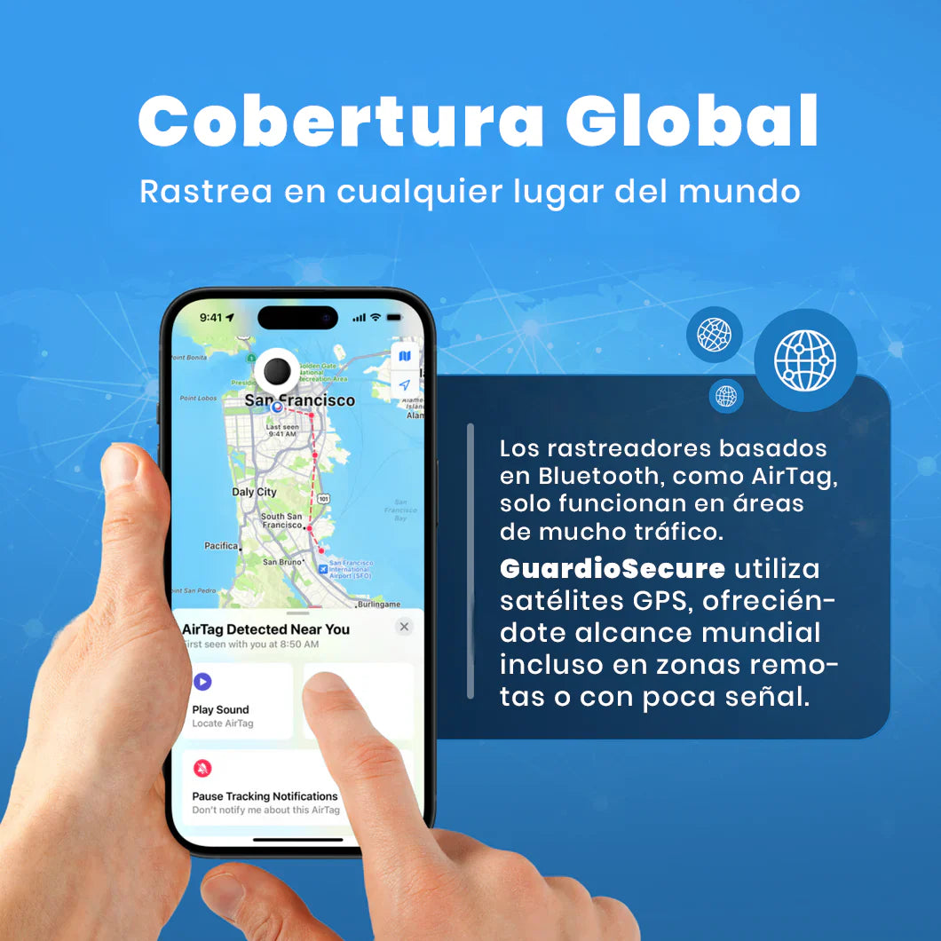 Mini Rastreador Bluetooth – ¡Encuentra tus cosas en segundos!