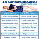 LegAlign™ | Almohada Ergonómica para Piernas y Descanso Profundo